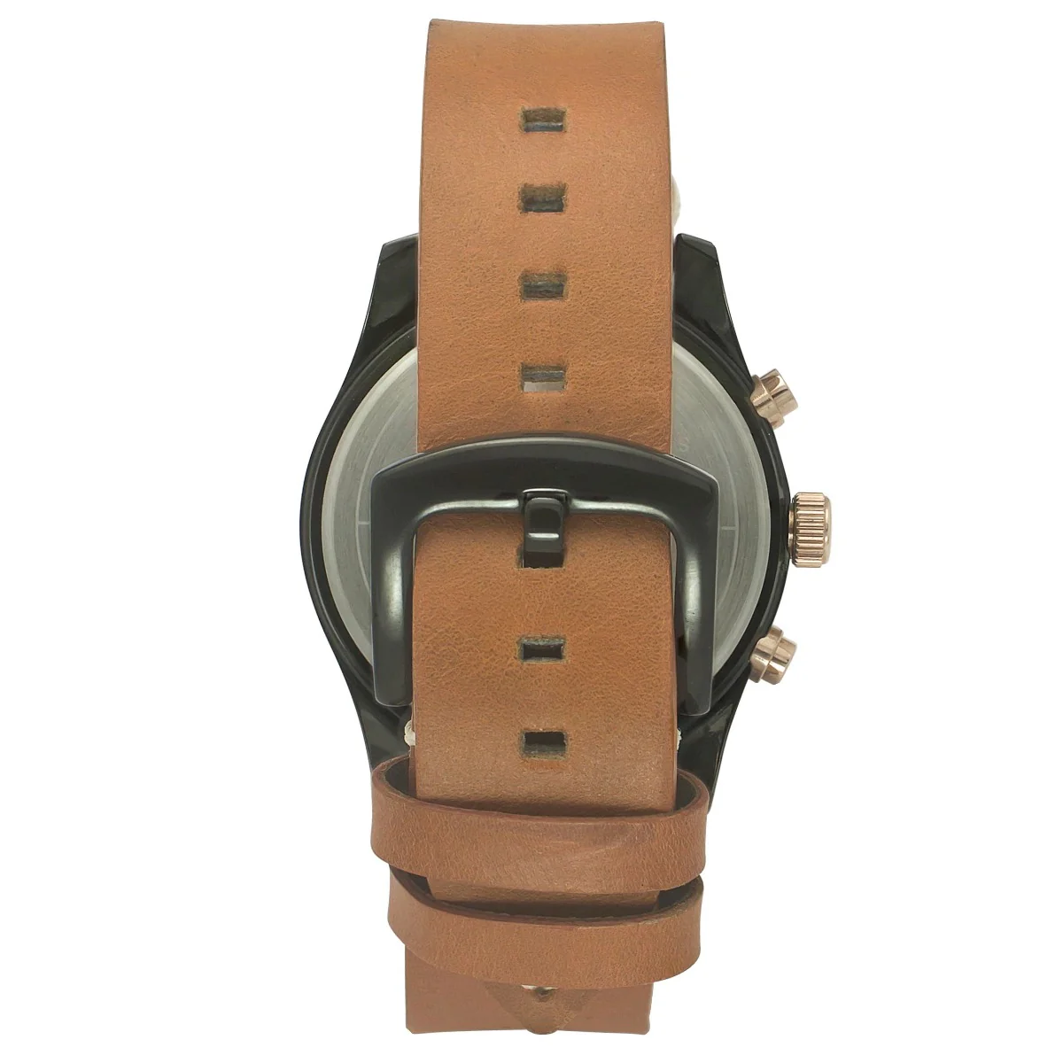 Timex Fashion Men's Silver Dial Round Case Chronograph Function Watch -TWEG19502 - Image 3
