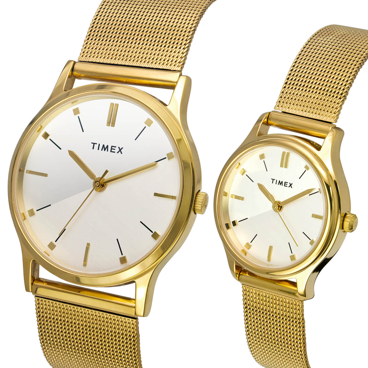 Timex Classics  Pairs Silver Dial Round Case 3 Hands Function Watch -TW00PR276 - Image 5