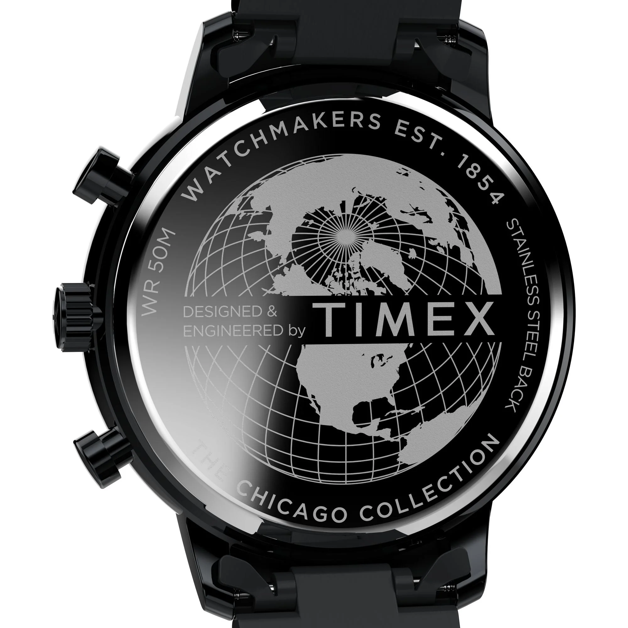 TIMEX Trend Men Black Round Dial Analog Watch - TW2W13400UJ - Image 3