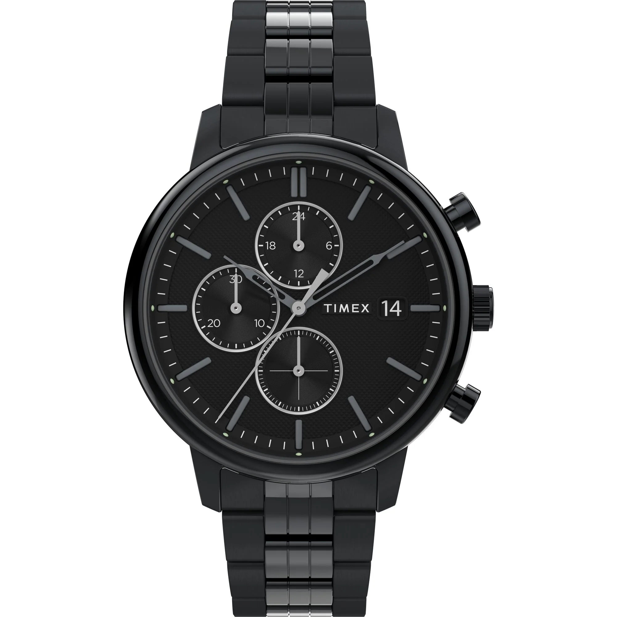 TIMEX Trend Men Black Round Dial Analog Watch - TW2W13400UJ - Image 6