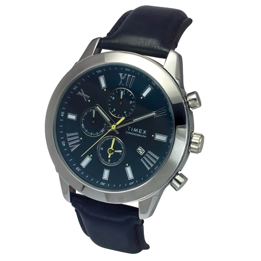 Timex Cosmic Awe Men Chronograph Round Dial Teal Watch - TWEG18515 - Image 2