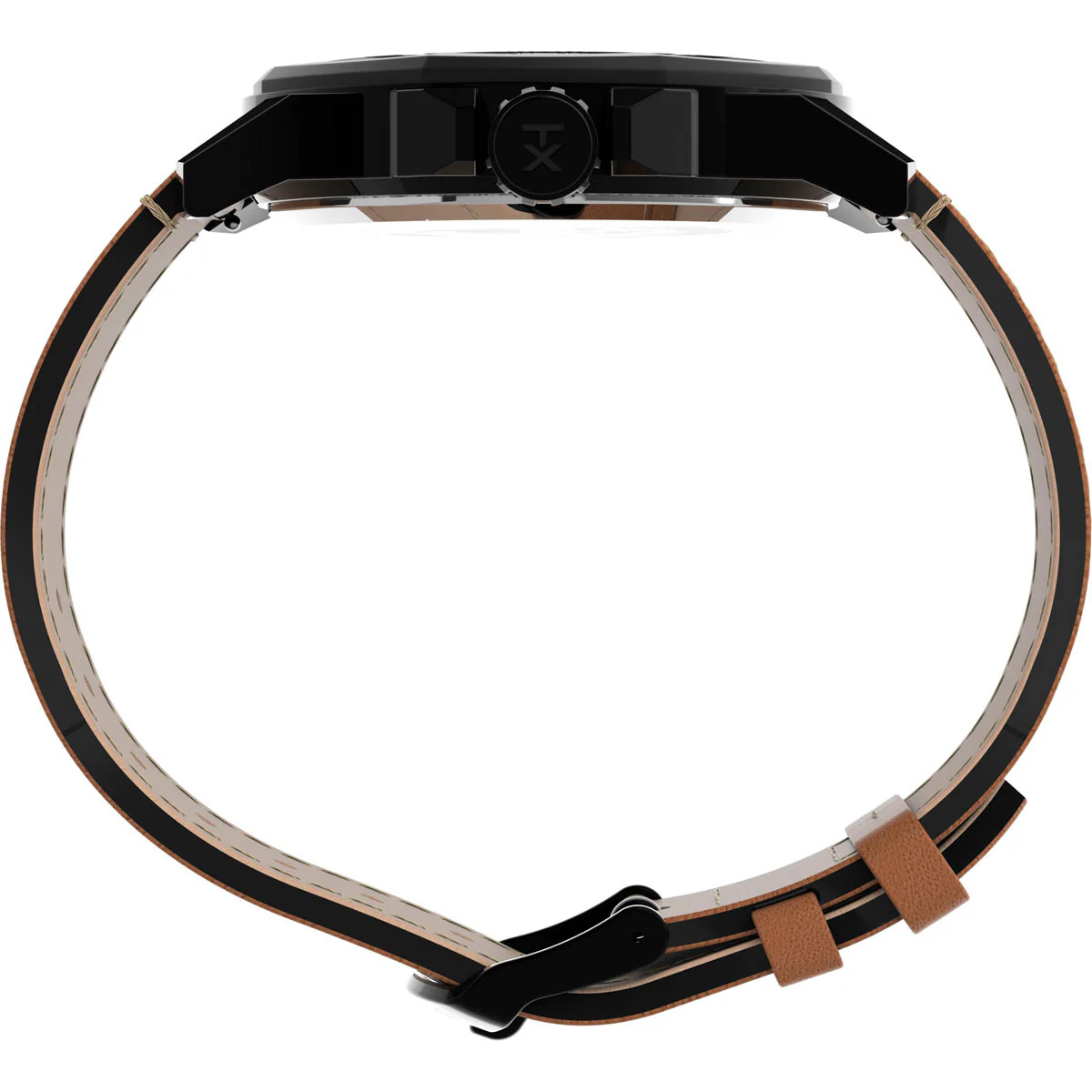 Essex Avenue 44mm Leather Strap Watch - Image 5