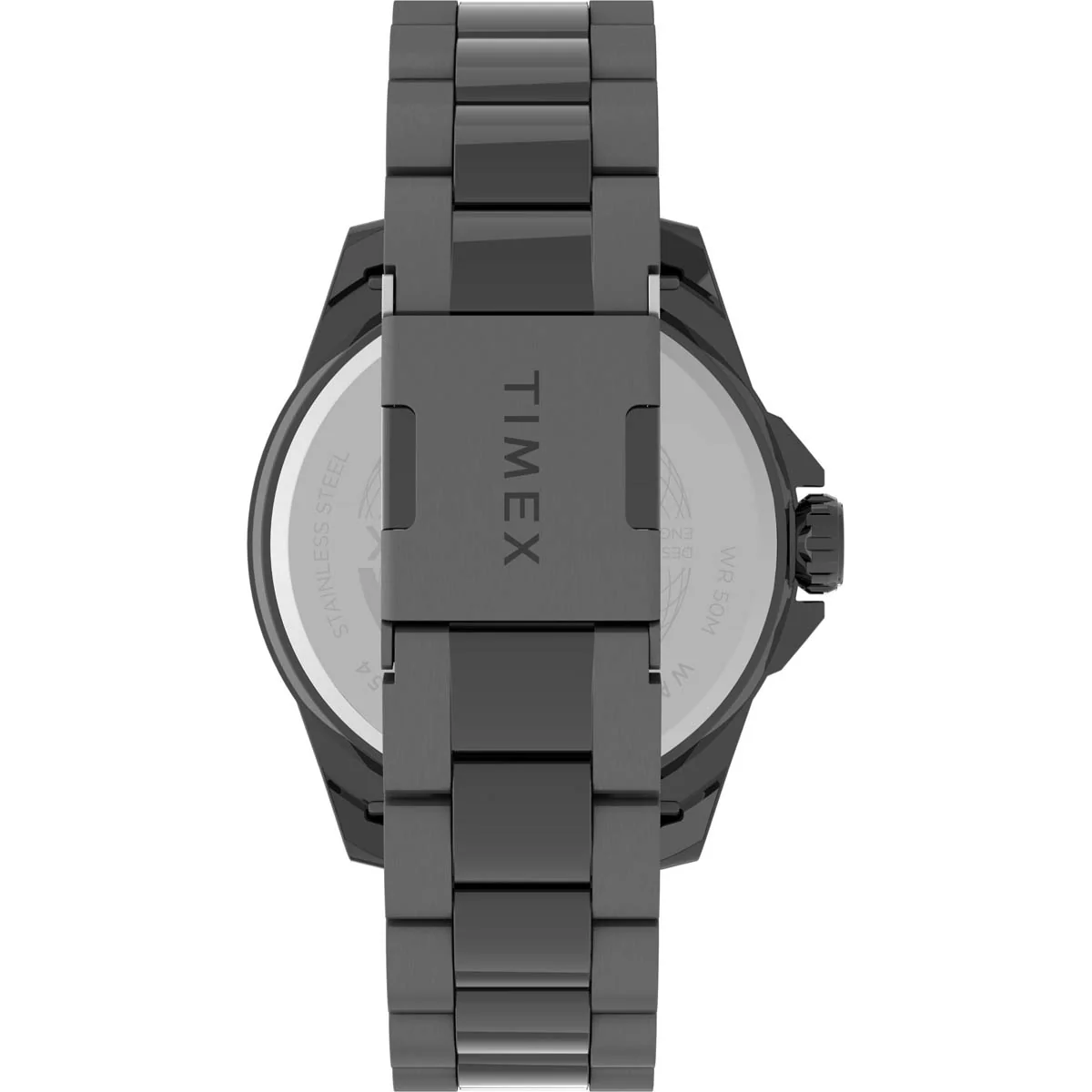 Timex City Collection Men's Quartz Analog Gunmetal Dial Octogonal Case  Watch -TW2U14800 - Image 2
