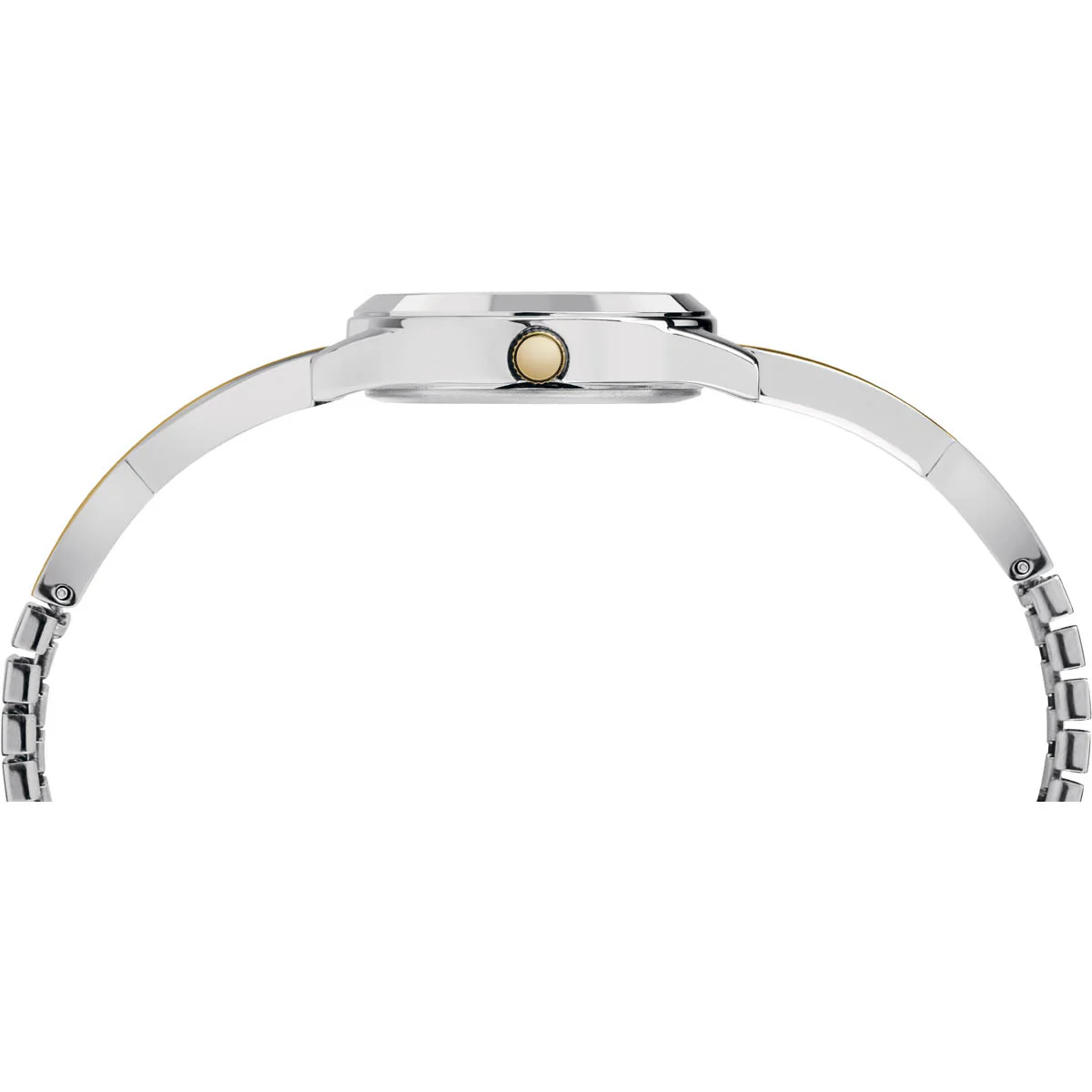 Timex Global Women's Chrome Dial  Case Stainless-Steel-Expansion-Band Function Watch -TW2R98600 - Image 2