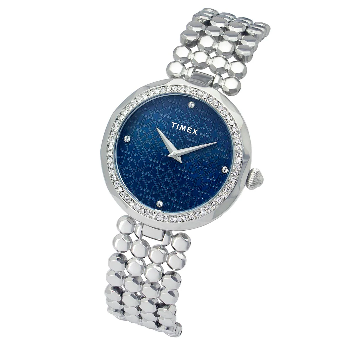 Timex Fria Women Blue Round Analog Watch - TWEL13906 - Image 2