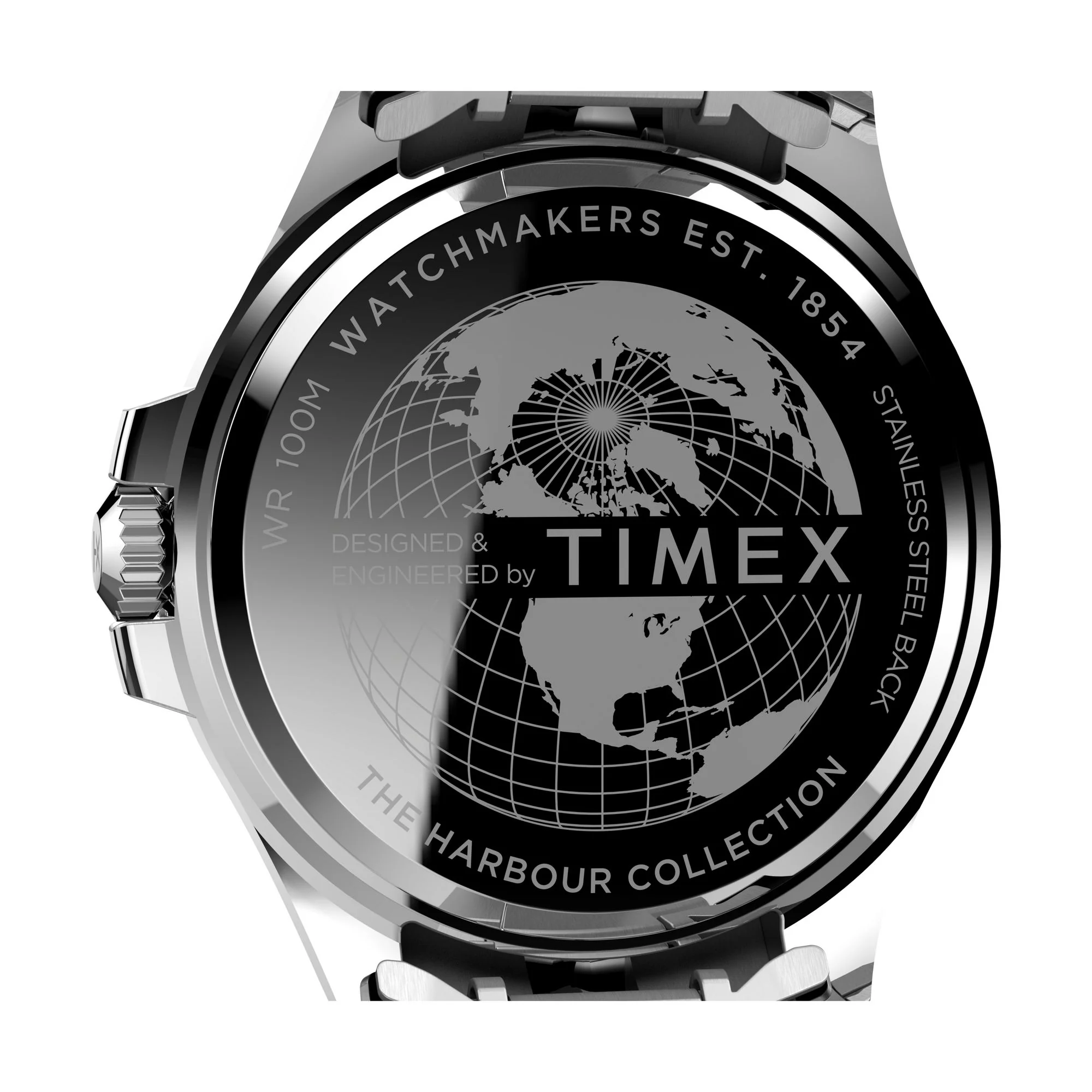 Harborside Coast 43mm Stainless Steel Bracelet Watch - Image 3