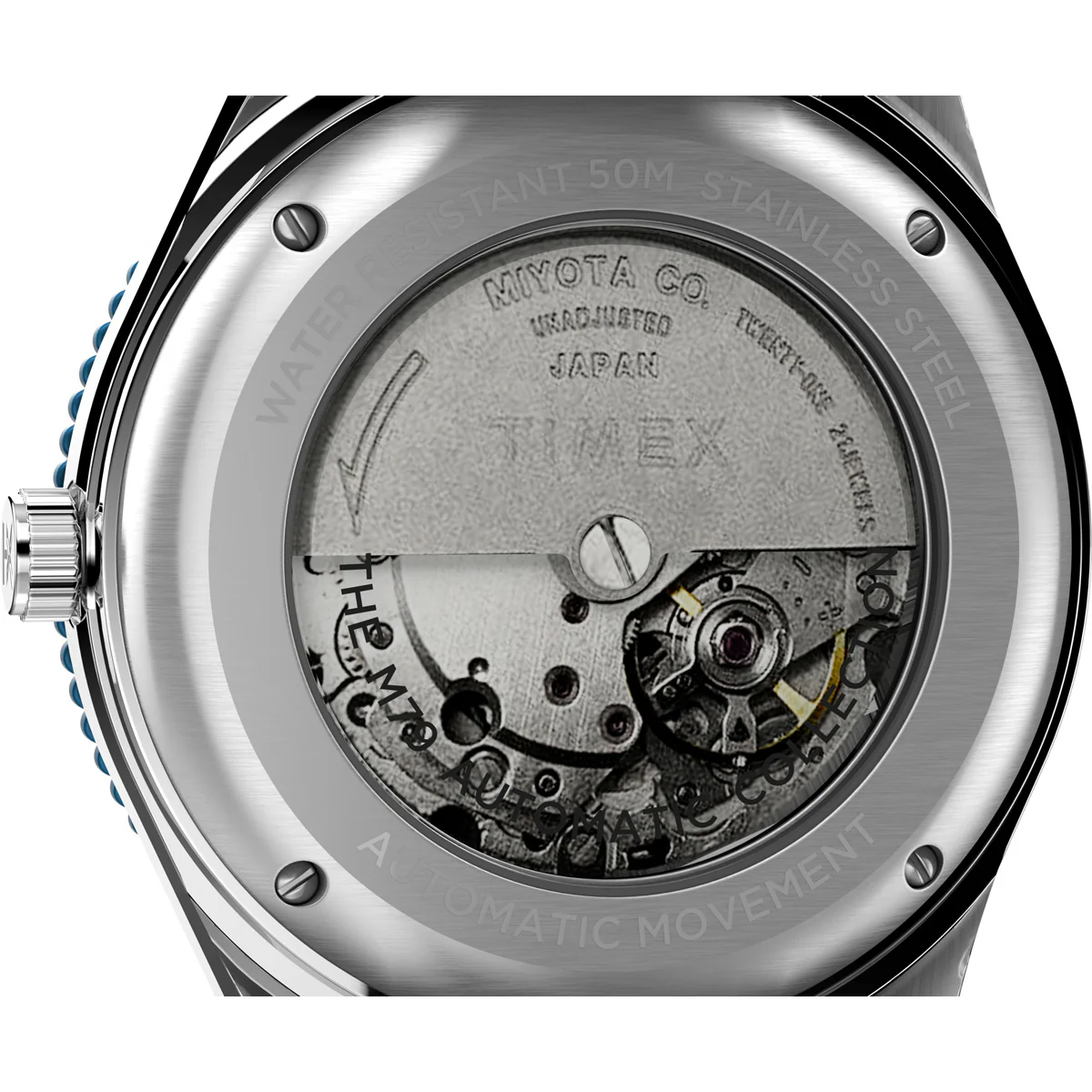 Timex Special Projects Men's Mechanical Automatic Wind Stainless Steel Dial Round Case Automatic Function Watch -TW2V25100 - Image 5