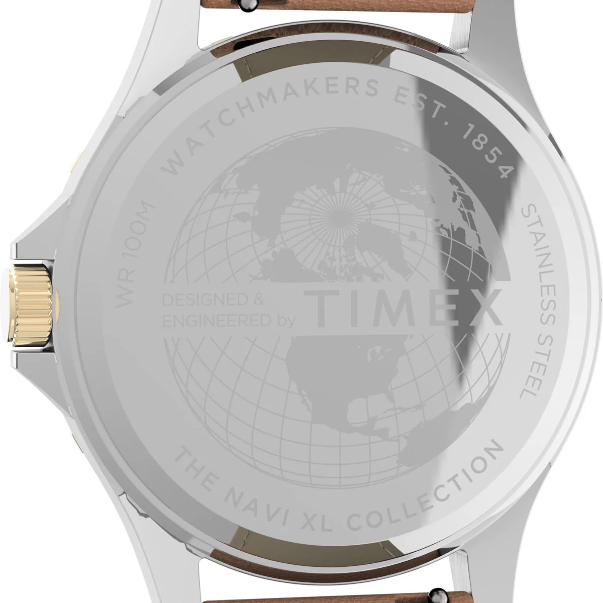 Timex Military Men's Quartz Analog Stainless Steel Dial Round Case Stainless-Steel Function  Watch -TW2U55600 - Image 5