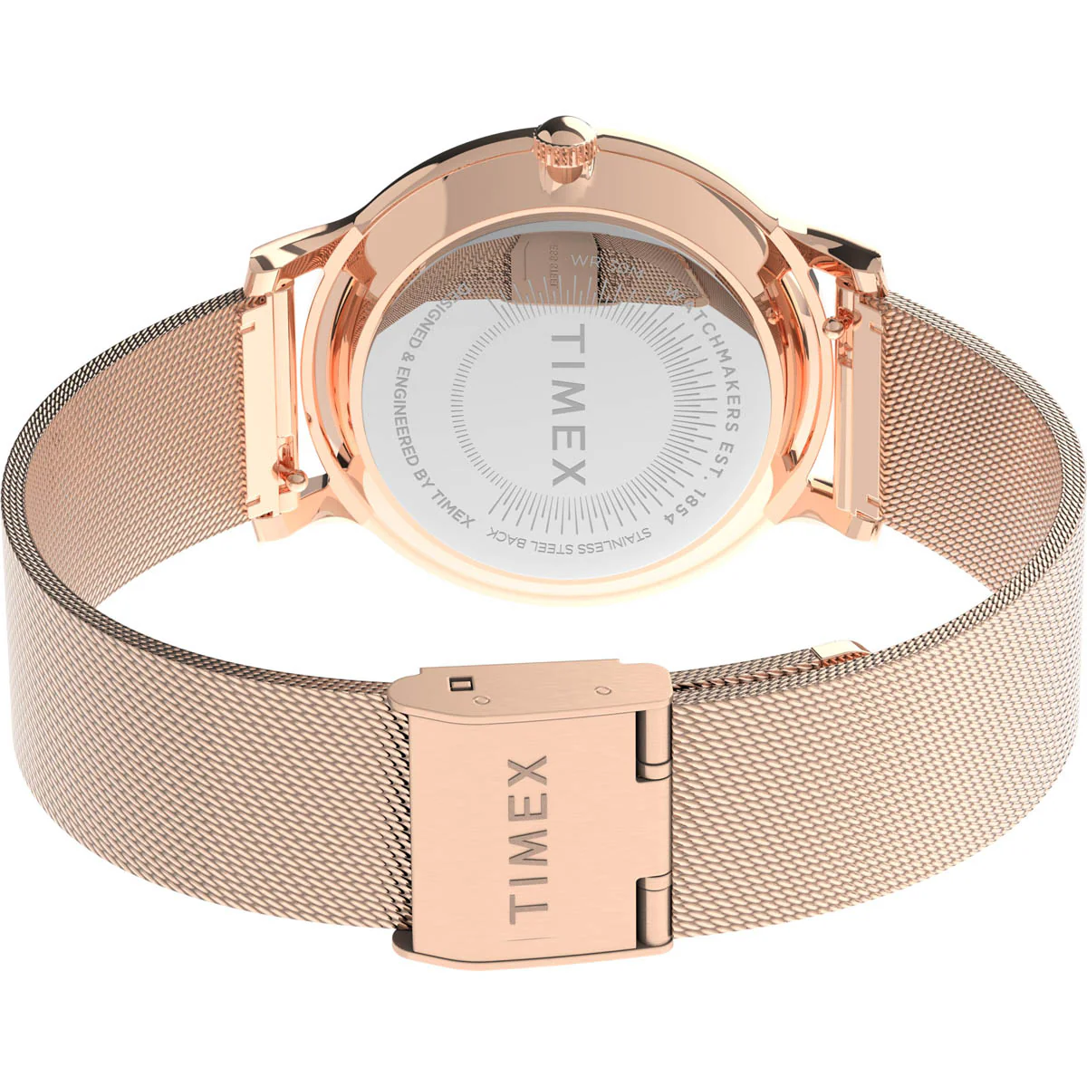 Norway 34mm Stainless Steel Mesh Bracelet Watch - Image 3