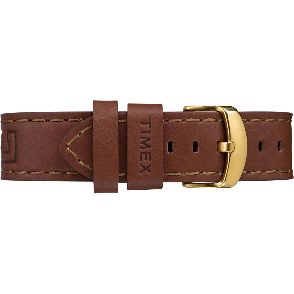 Timex Essential Collection Unisex Quartz Analog Gold-Tone Dial Round Case Leather-Strap Function Watch -TW2P96700 - Image 3