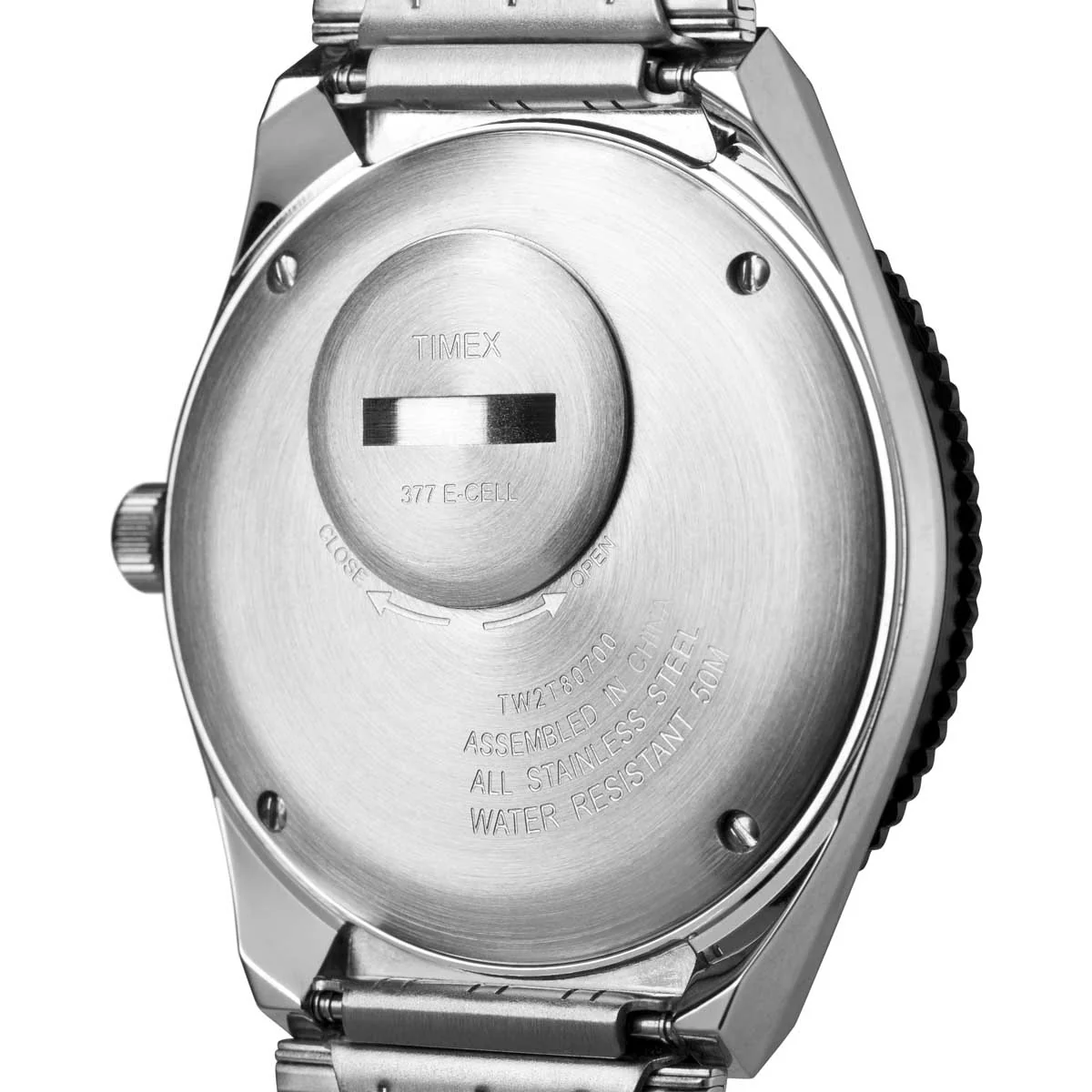 Timex 3 Hands Men's Analog Black Dial Coloured Quartz Watch, Round Dial with 38 mm Case width - TW2U60900U9 - Image 3