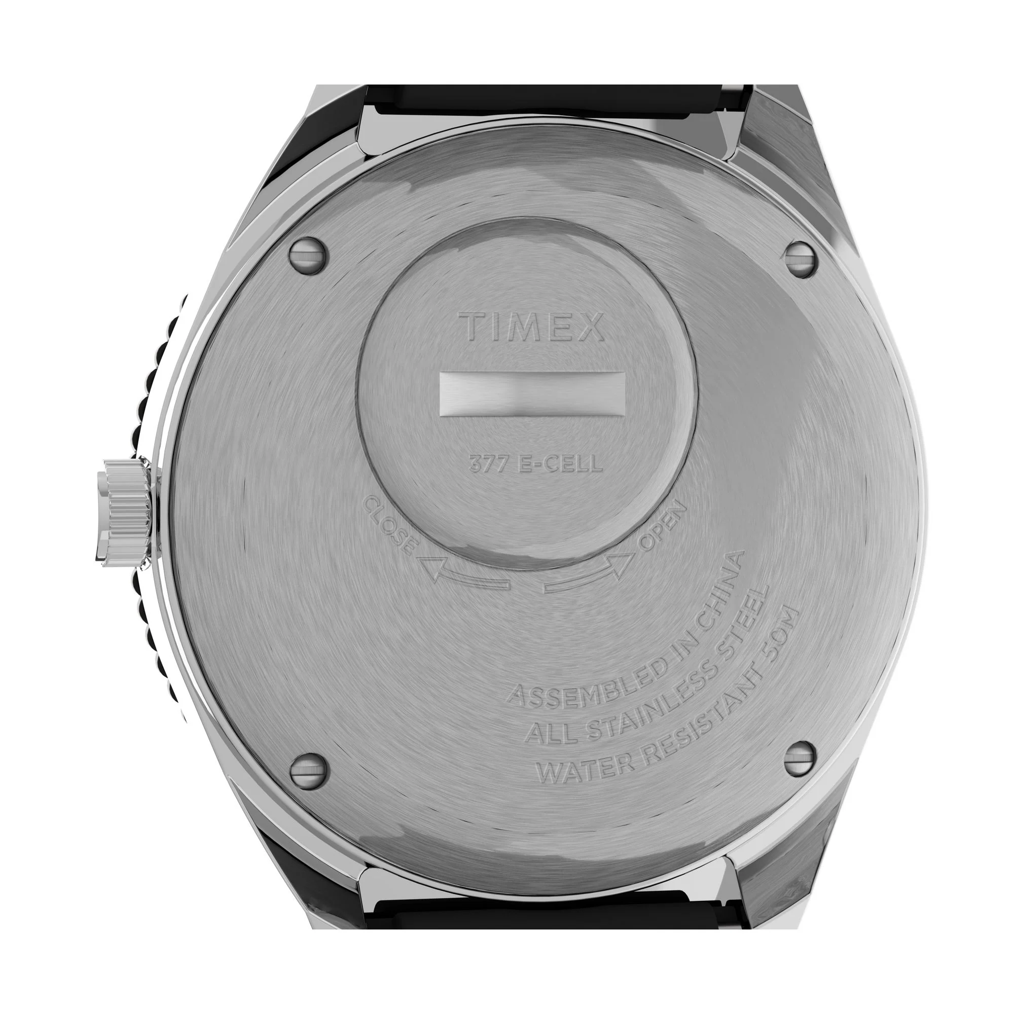 Q Timex Black Round Dial Analog Men's Watch - TW2V32000U9 - Image 4