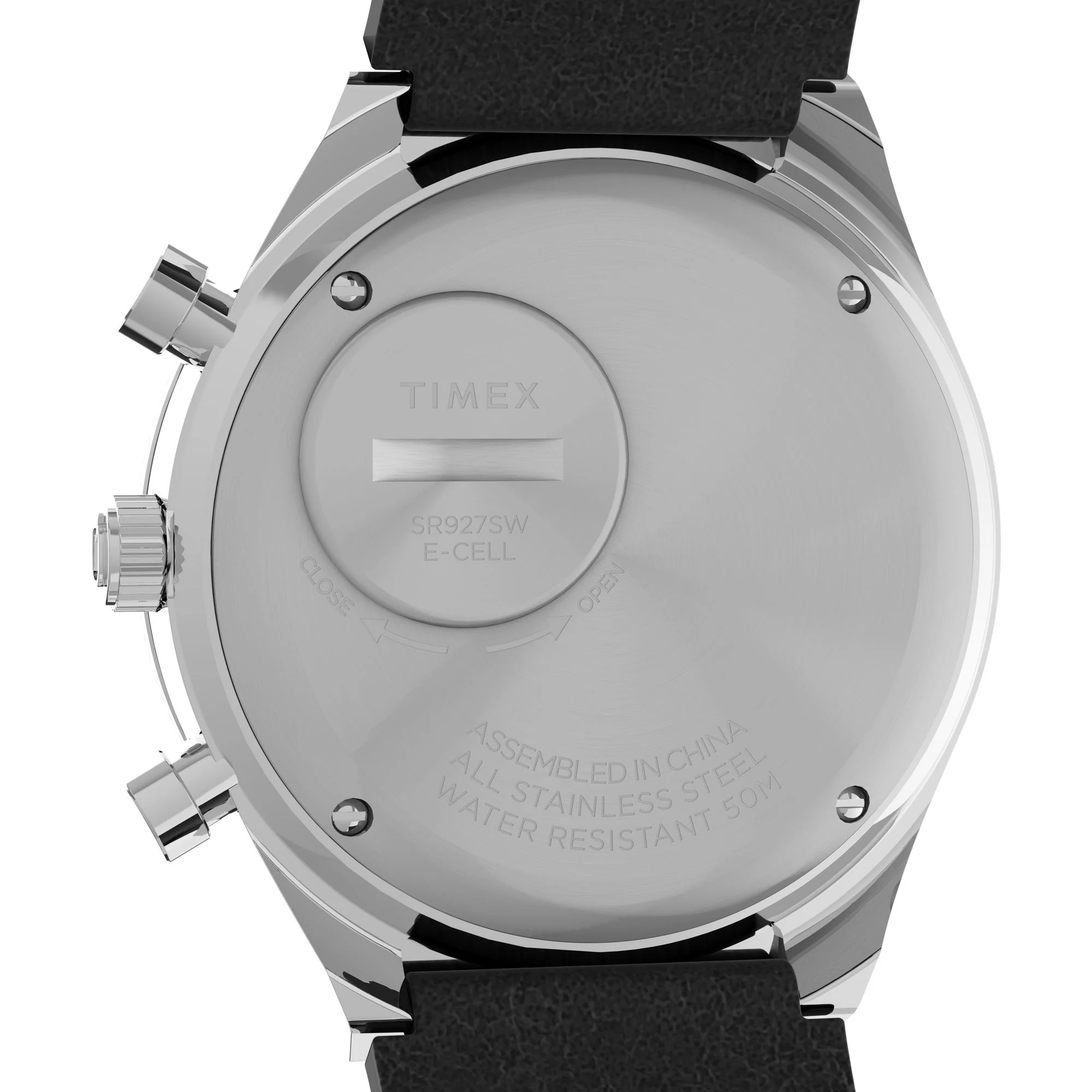 Q Timex Black Round Dial Analog Men's Watch - TW2V42700U9 - Image 4
