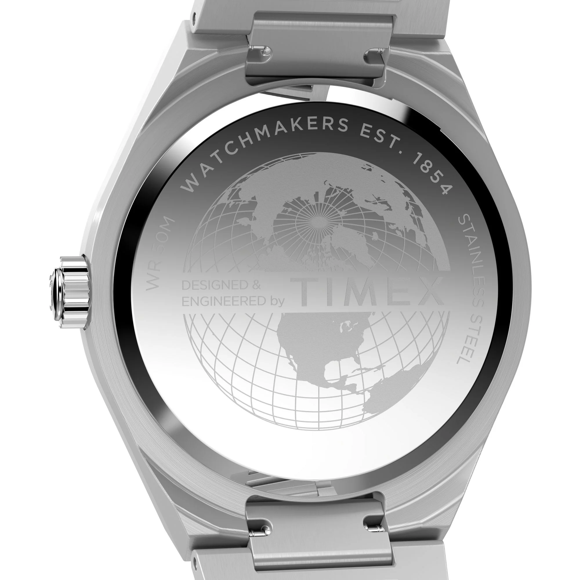 Q Timex Black Round Dial Analog Men's Watch - TW2Y12100UJ - Image 4