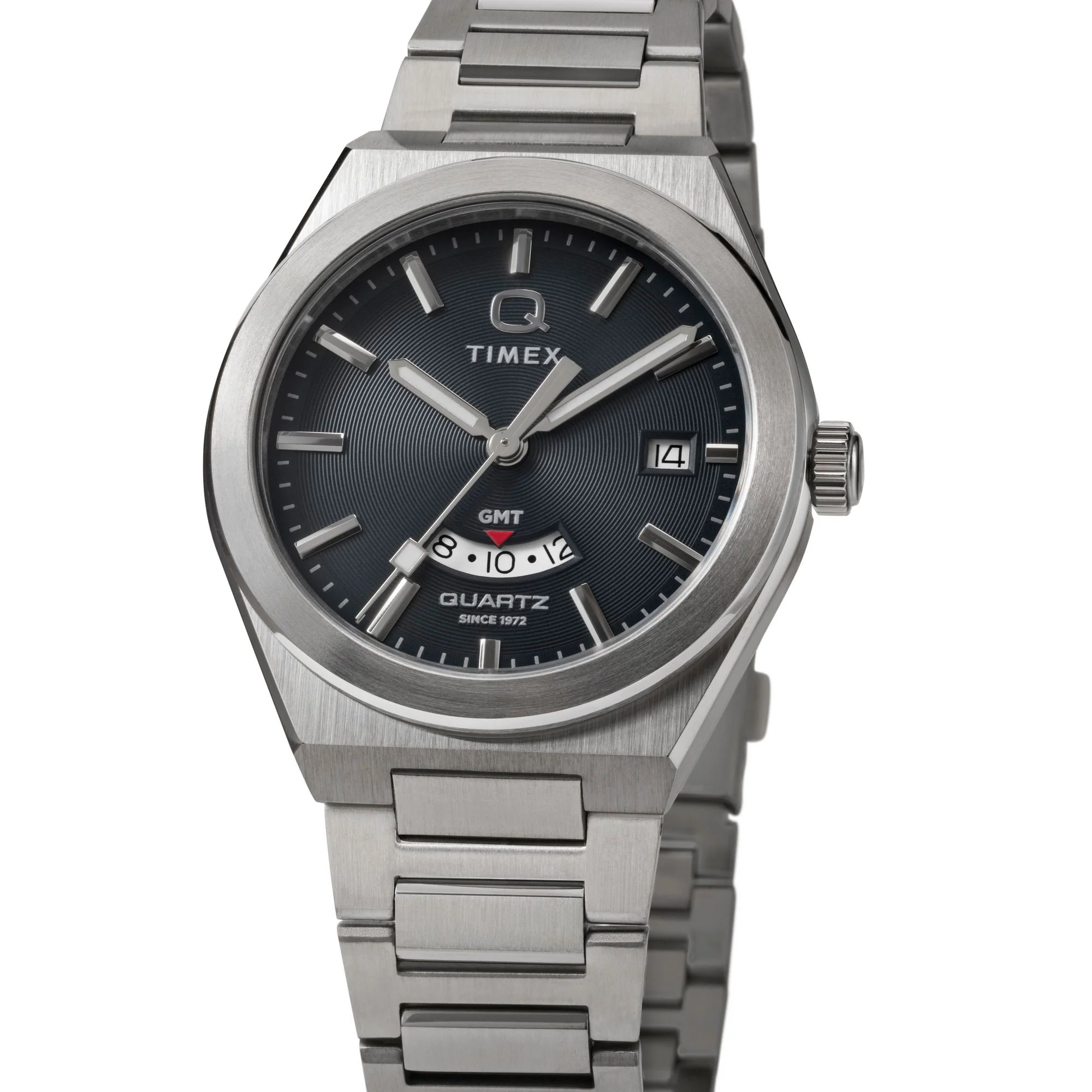 Q Timex Black Round Dial Analog Men's Watch - TW2Y12100UJ - Image 7