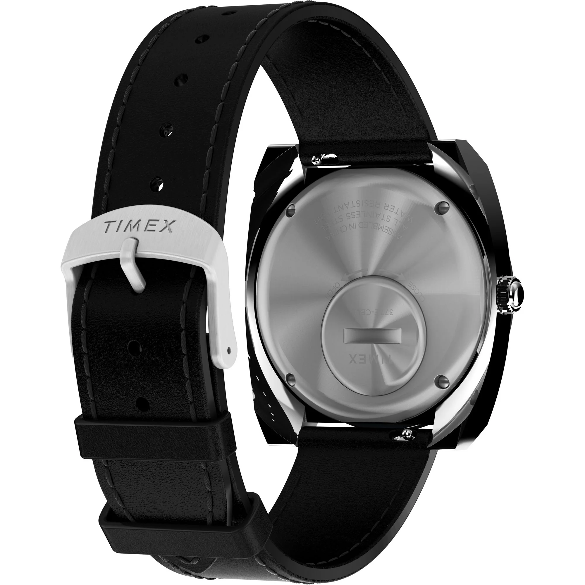 Q Timex Black Tonneau Dial Analog Men's Watch - TW2V69500U9 - Image 5