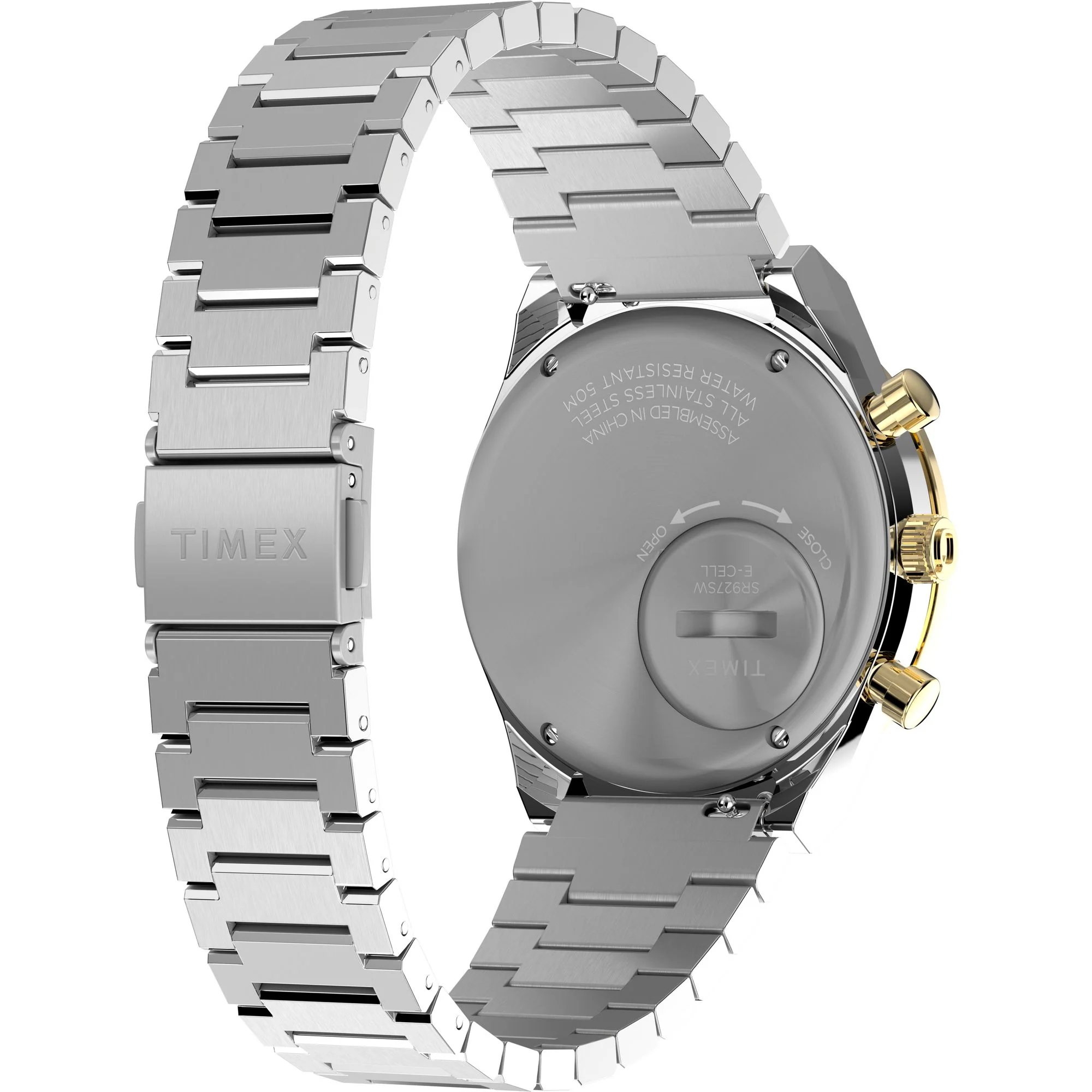 Q TIMEX Men Black Round Dial Analog Watch - TW2W64200UJ - Image 5