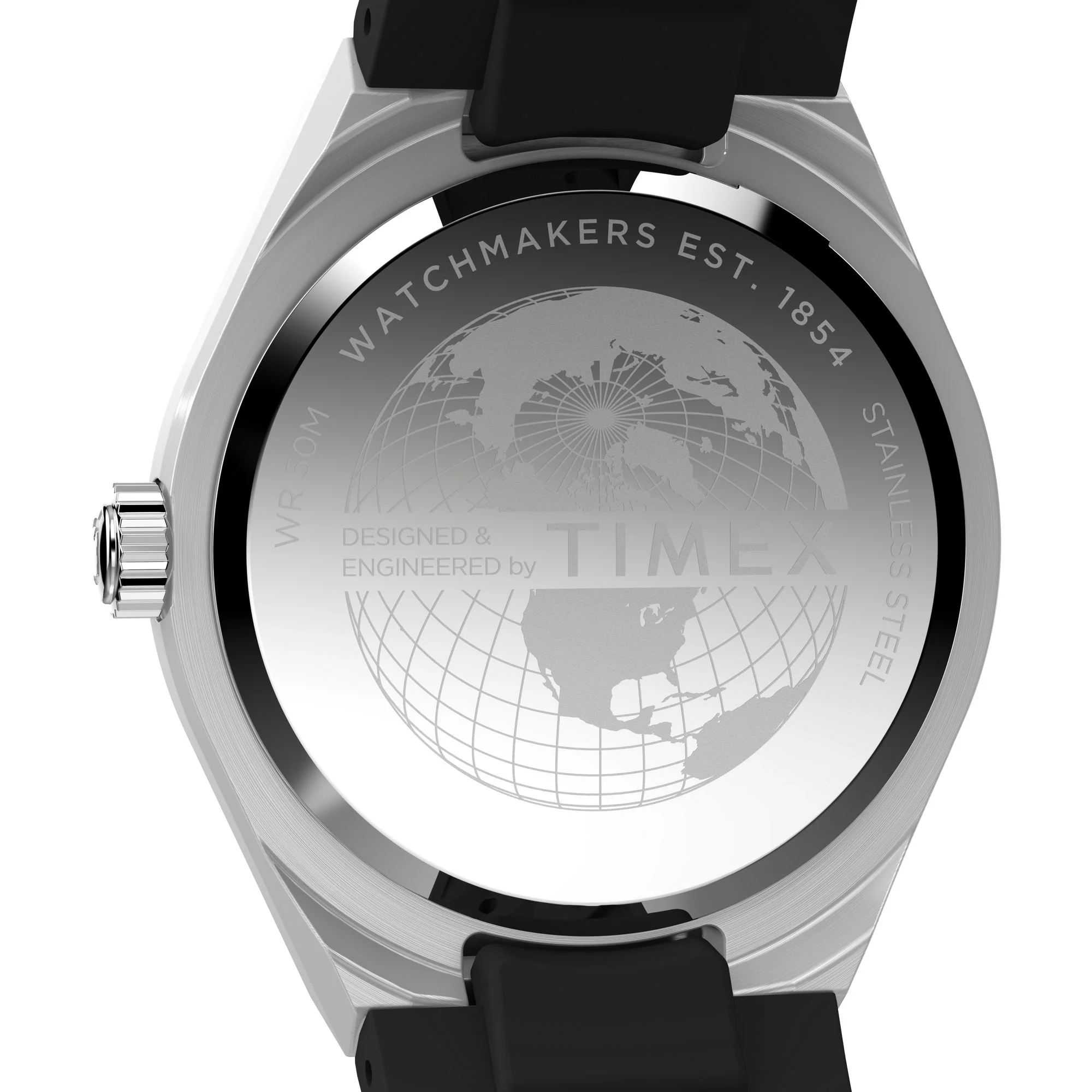Q Timex Silver-Tone Round Dial Analog Men's Watch - TW2Y12200UJ - Image 4