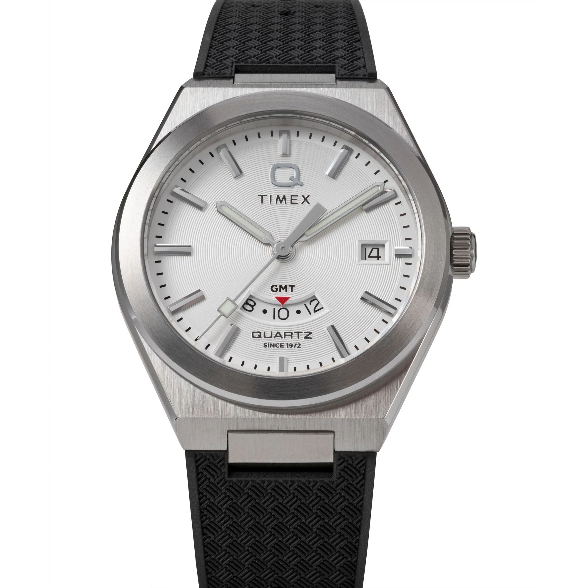 Q Timex Silver-Tone Round Dial Analog Men's Watch - TW2Y12200UJ - Image 6