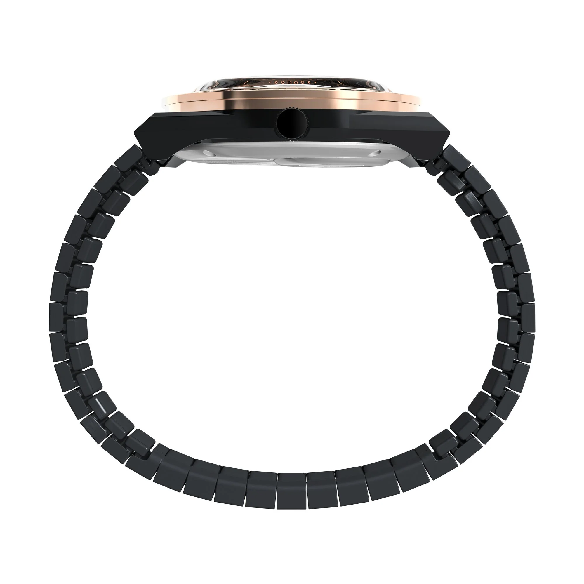 Q TIMEX Women Black Round Analog Watch - TW2W10600UJ - Image 2