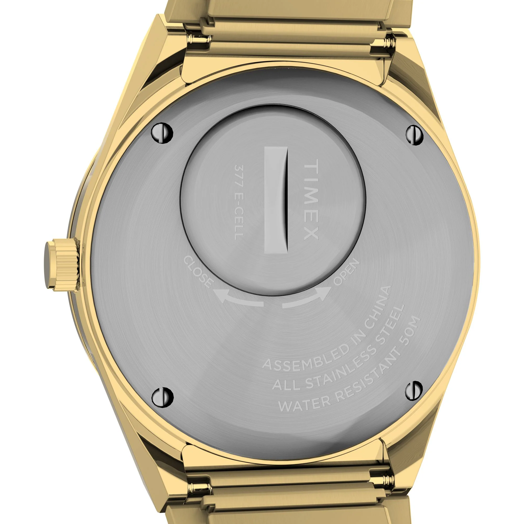 Q TIMEX Women Gold Round Analog Watch - TW2W10500UJ - Image 4