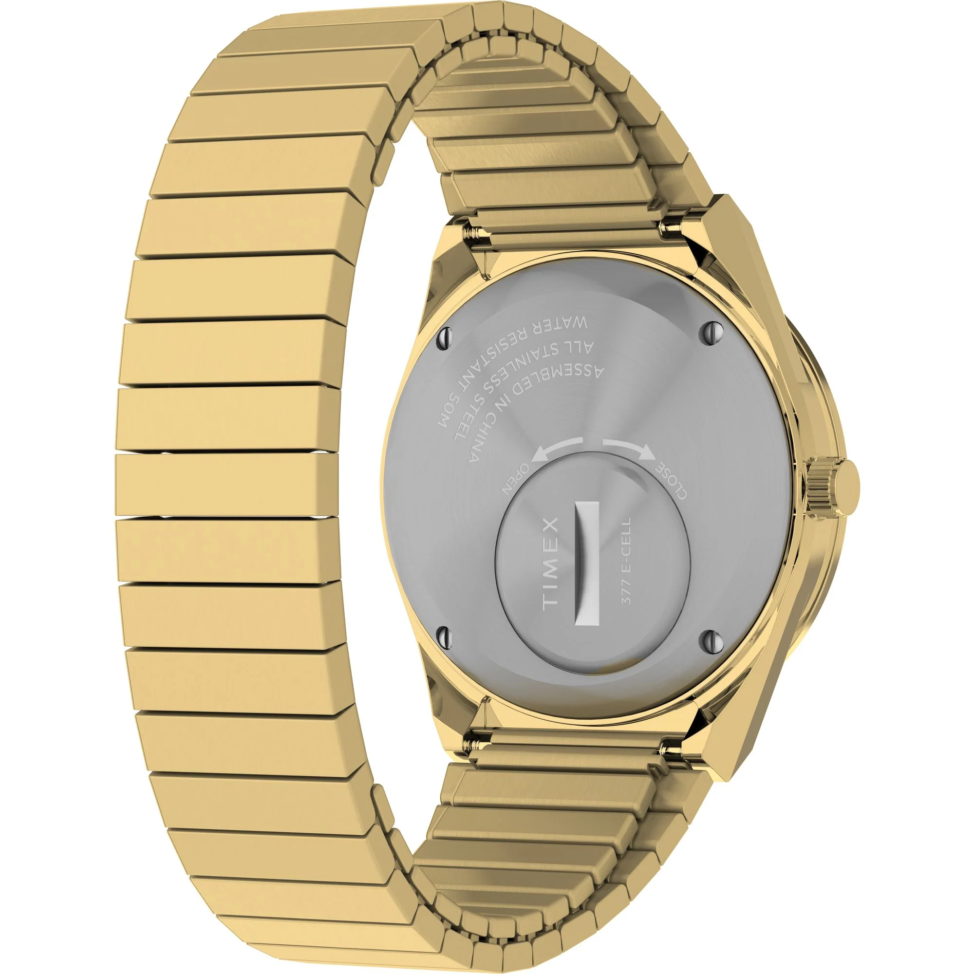 Q TIMEX Women Gold Round Analog Watch - TW2W10500UJ - Image 5