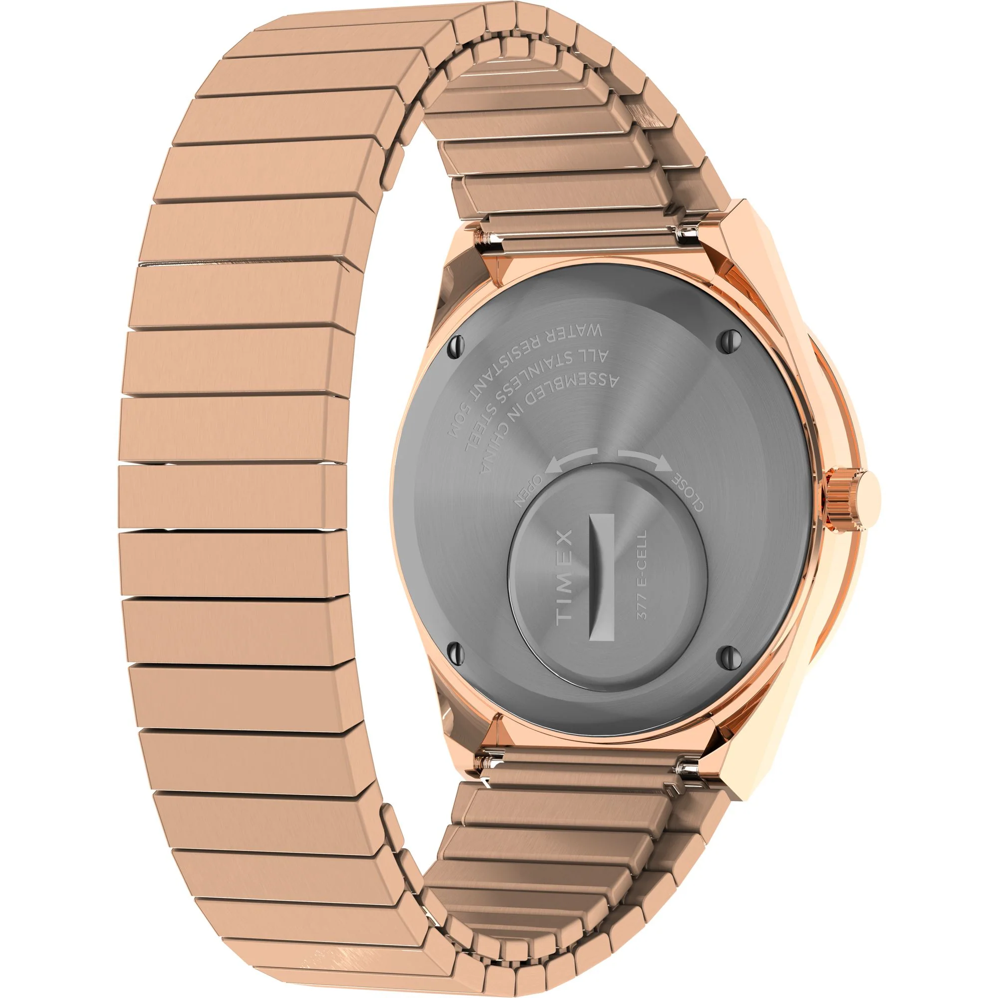 Q TIMEX Women Rose Gold Round Analog Watch - TW2W10700UJ - Image 5