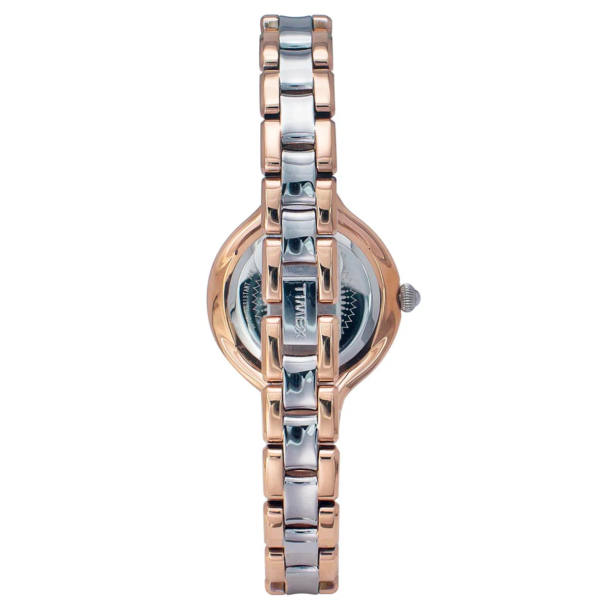 Timex Fria Women's Green Dial Round Case 2 Hands Function Watch -TWEL14009 - Image 4