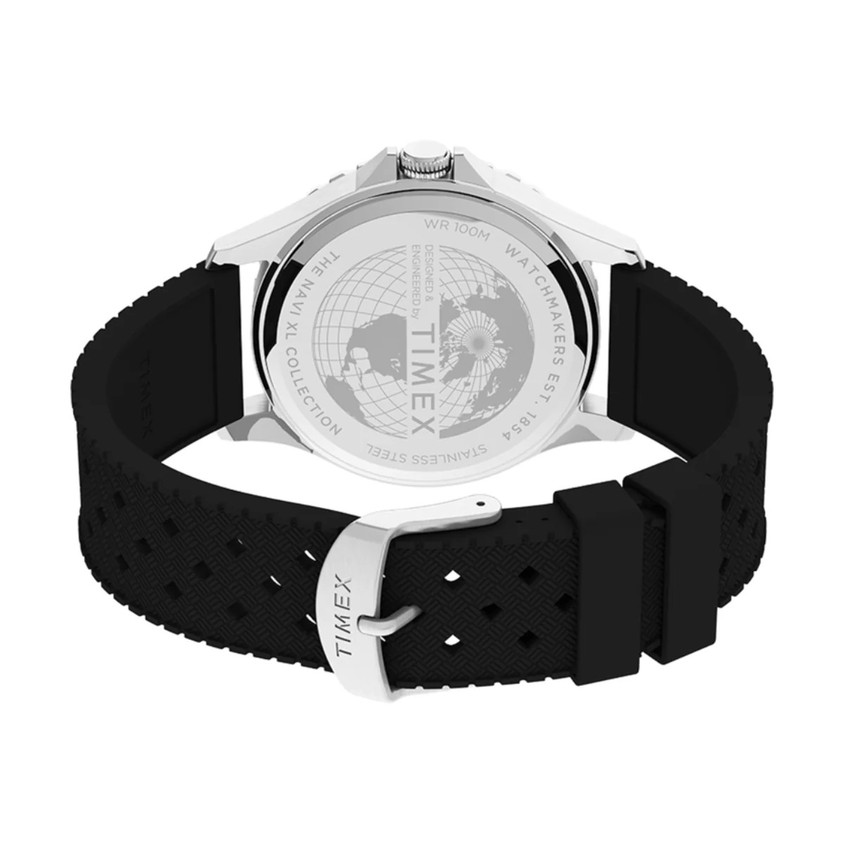 Navi XL 41mm Synthetic Rubber Strap Watch - Image 5