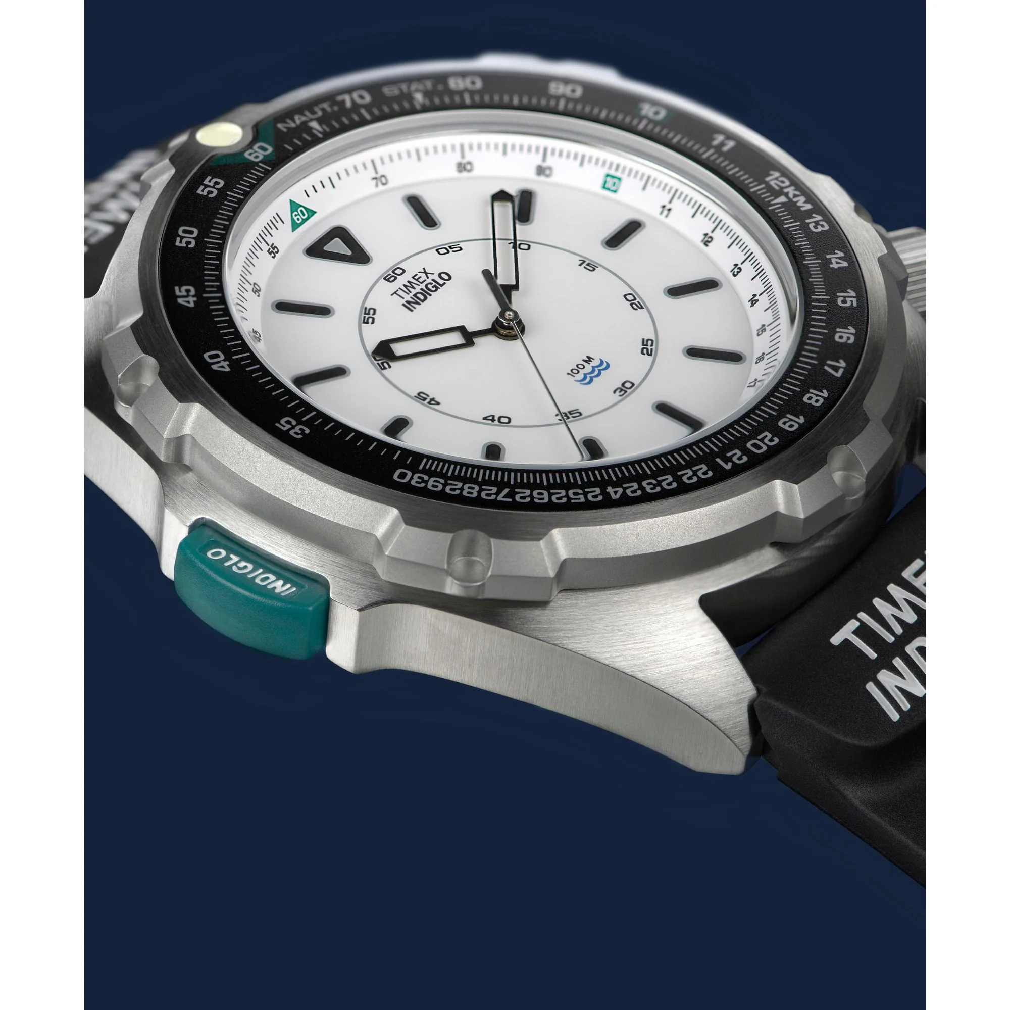 Timex 1995 Intrepid Reissue 46mm Synthetic Rubber Strap Watch - TW2Y05800UJ - Image 3