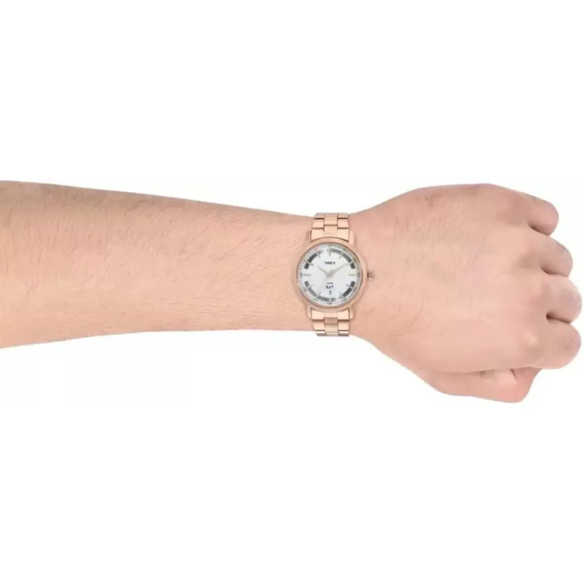Timex 3 Hand Men Analog White Dial Coloured Quartz Watch, Round Dial with 41 mm Case width - TW00ZR209 - Image 4
