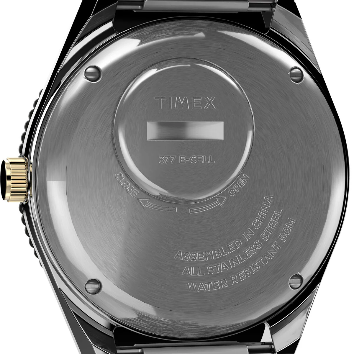 Q Timex Reissue 38mm Stainless Steel Bracelet Watch - Image 4