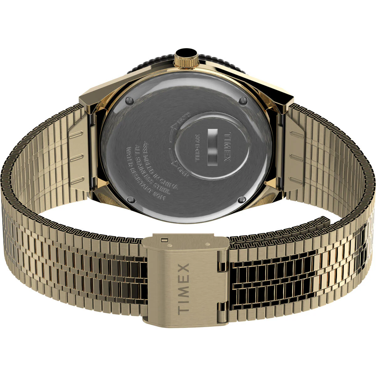 Q Timex Reissue 38mm Stainless Steel Bracelet Watch - Image 5