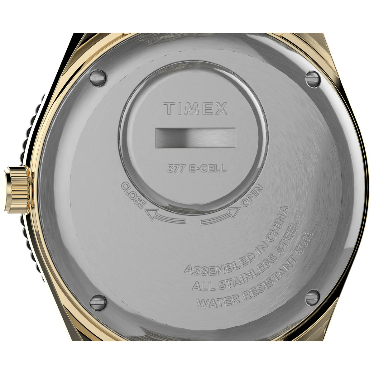 Q Timex Reissue 38mm Stainless Steel Bracelet Watch - Image 6