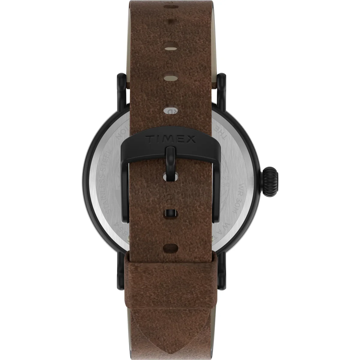 Timex 3 Hands Men's Analog Black Dial Coloured Quartz Watch, Round Dial with 40 mm Case width - TW2T69300UJ - Image 3