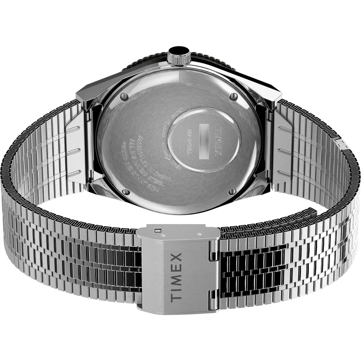 Timex 3 Hands Men's Analog Blue Dial Coloured Quartz Watch, Round Dial with 38 mm Case width - TW2U61900U9 - Image 5