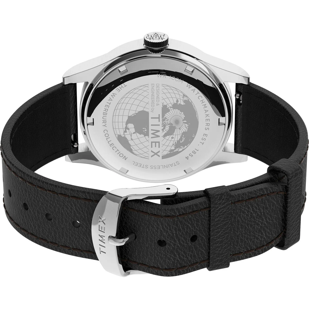 Timex 3 Hands Men's Analog Silver Dial Coloured Quartz Watch, Round Dial with 39 mm Case width - TW2U90200UJ - Image 5