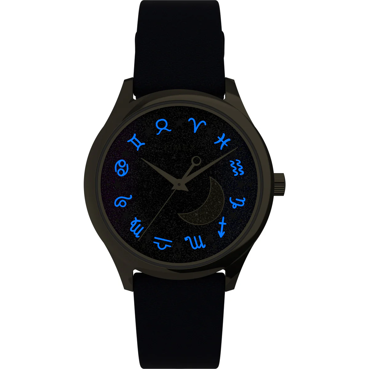 Celestial 32mm Leather Strap Watch - Image 5