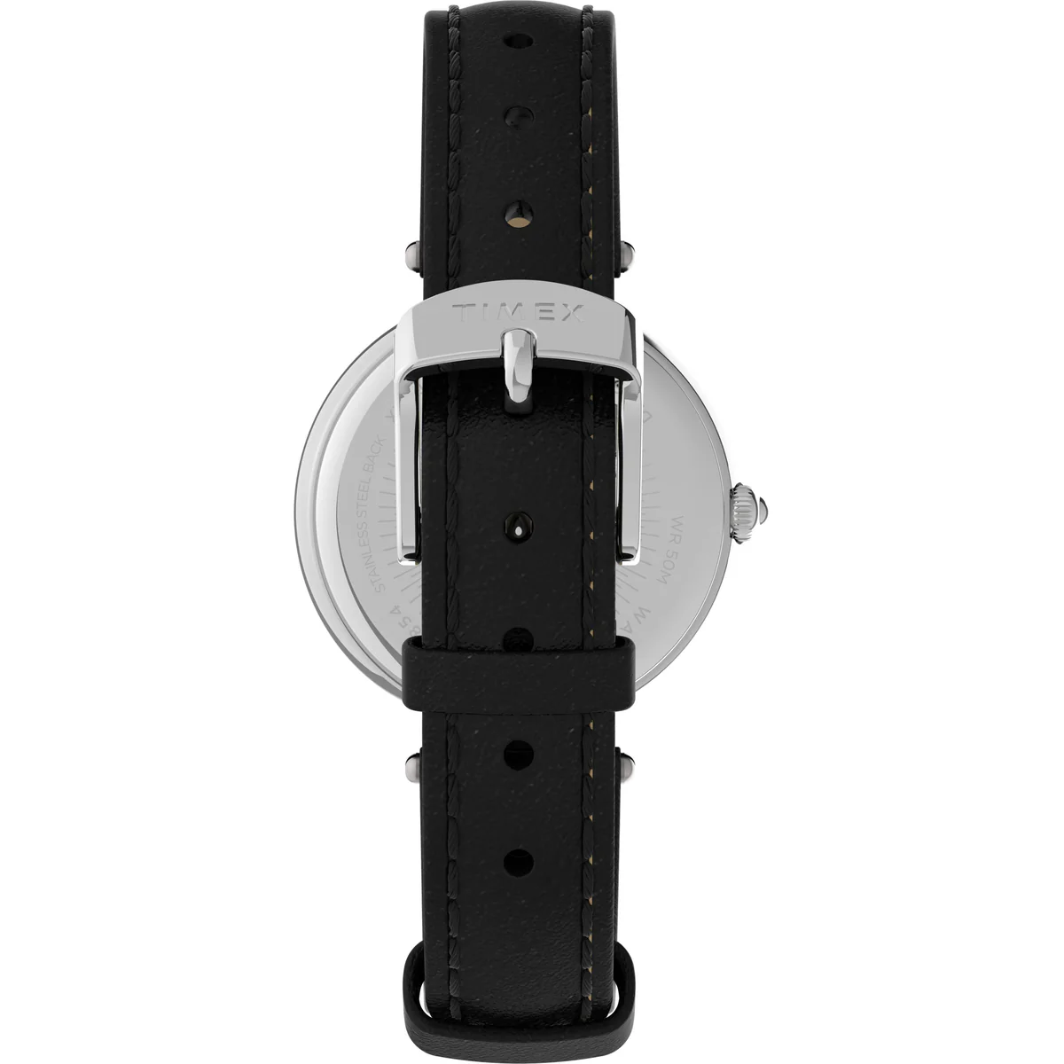 Timex 3 Hands Women's Analog Silver Dial Coloured Quartz Watch, Round Dial with 32 mm Case width - TW2V45200UJ - Image 3