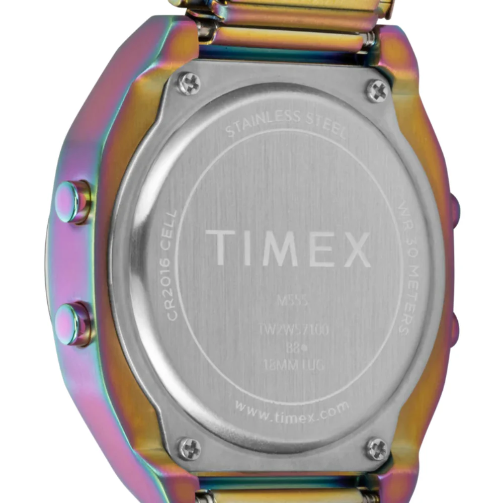 Timex 80 36mm Stainless Steel Expansion Band Watch - Image 2