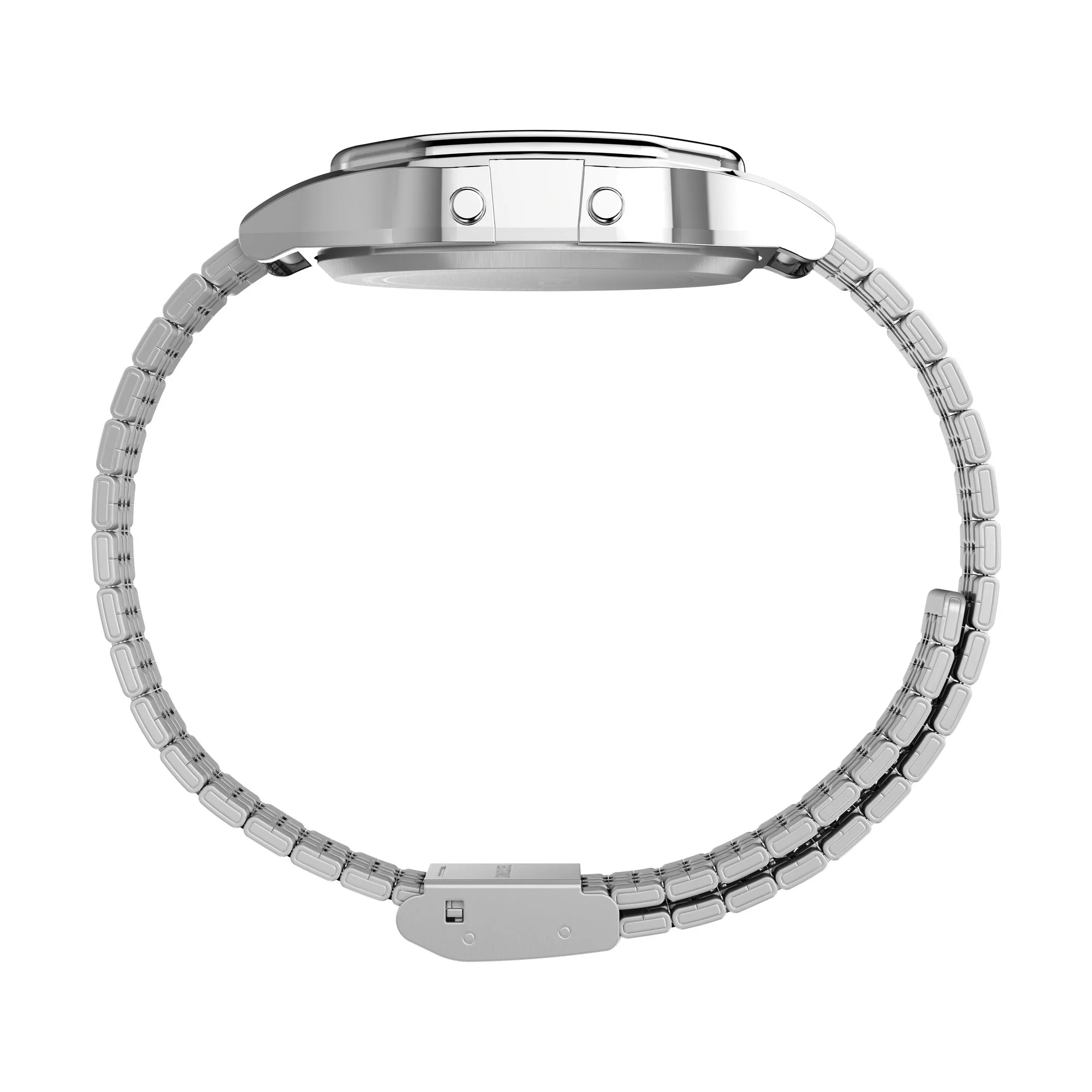 Timex 80 Tonneau 34mm Grey Dial Digital Unisex Watch - TW2R79300UJ - Image 2