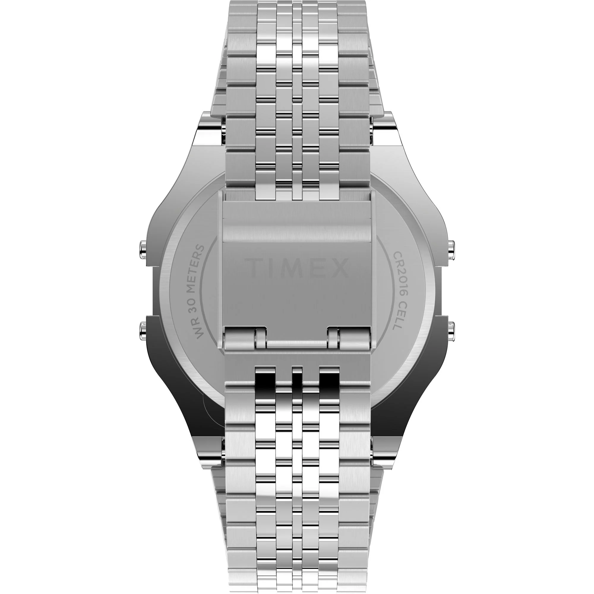 Timex 80 Tonneau 34mm Grey Dial Digital Unisex Watch - TW2R79300UJ - Image 3