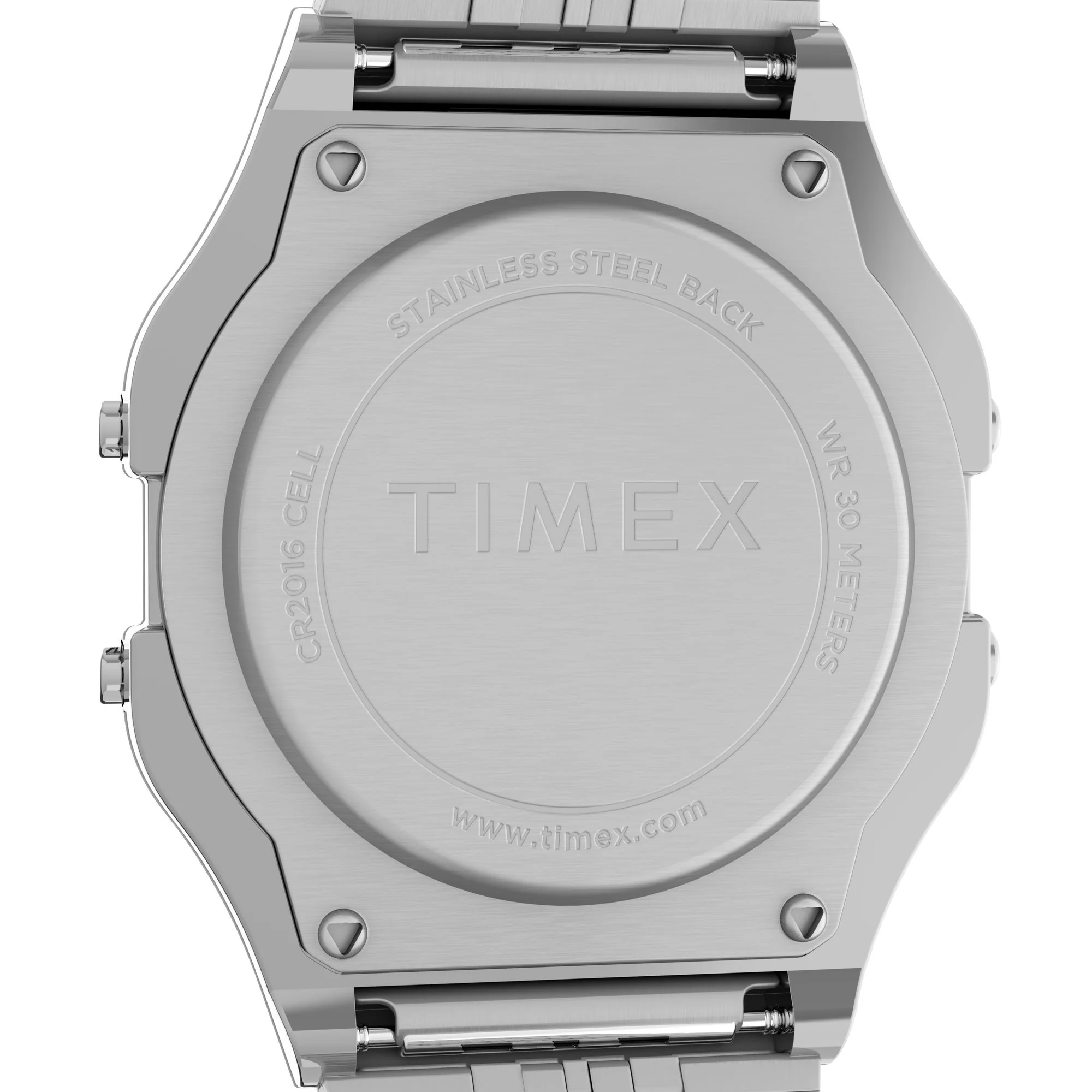 Timex 80 Tonneau 34mm Grey Dial Digital Unisex Watch - TW2R79300UJ - Image 4