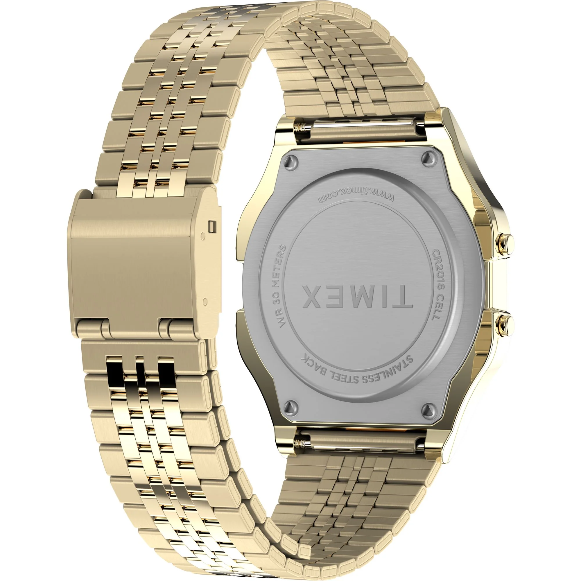 Timex 80 Tonneau 34mm Grey Dial Digital Unisex Watch - TW2R79200UJ - Image 5