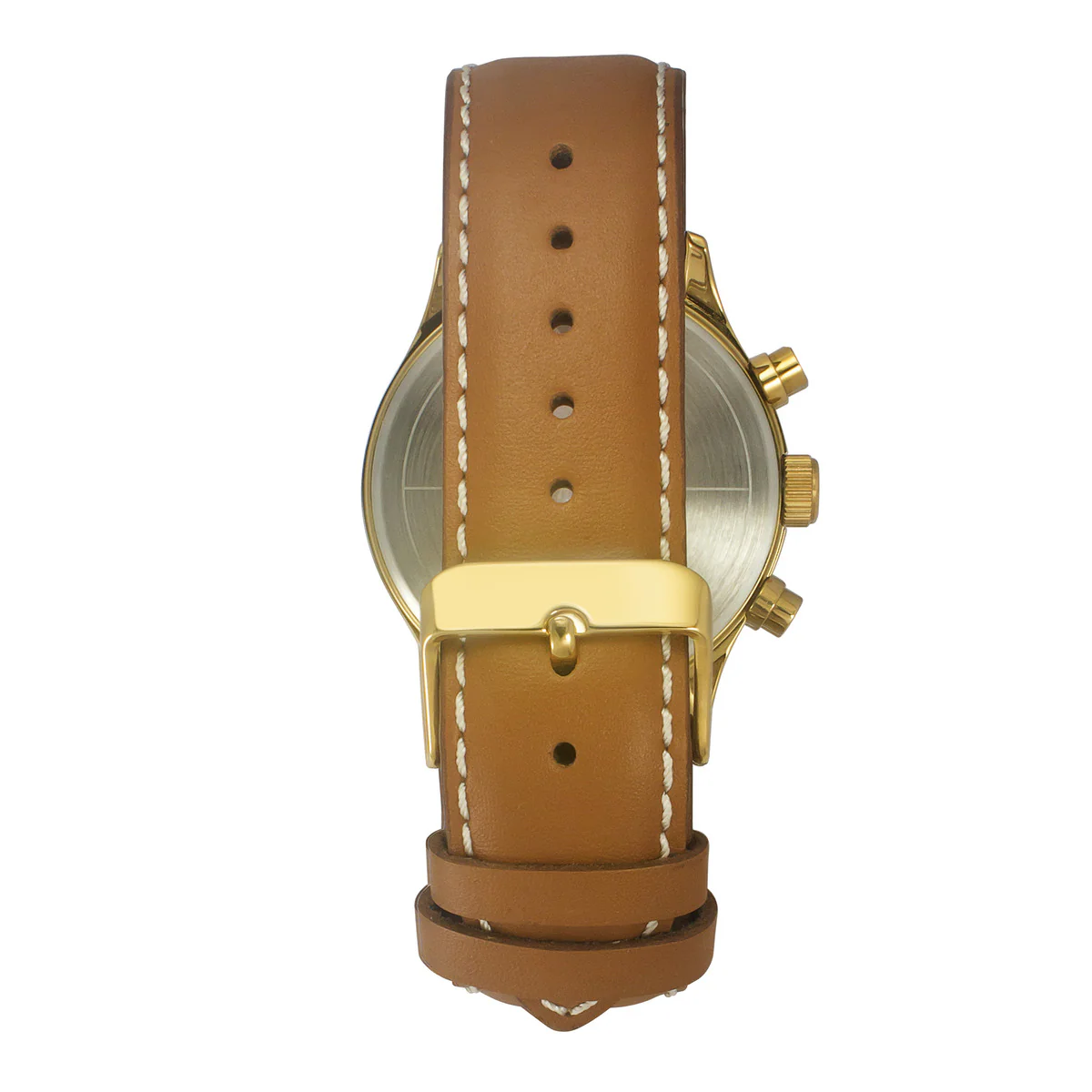 Timex Fashion Men's Beige Dial Round Case Dual time Function Watch -TWEG19806 - Image 4