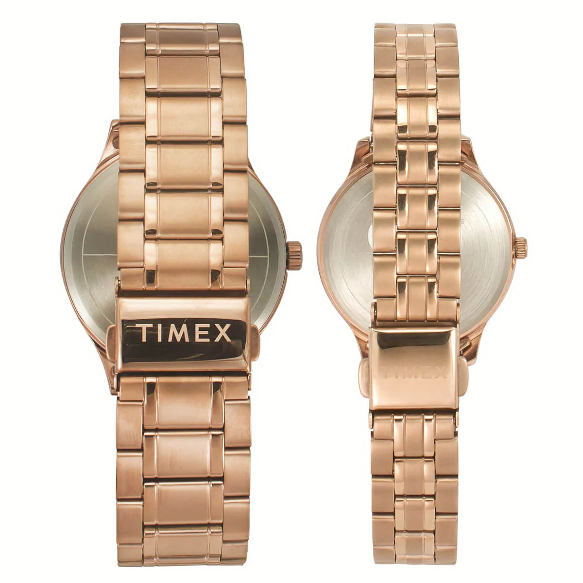 Timex Empera Pairs Blue Dial Round Case Day-Date  3 Hands Function Watch -TW00PR284 - Image 4