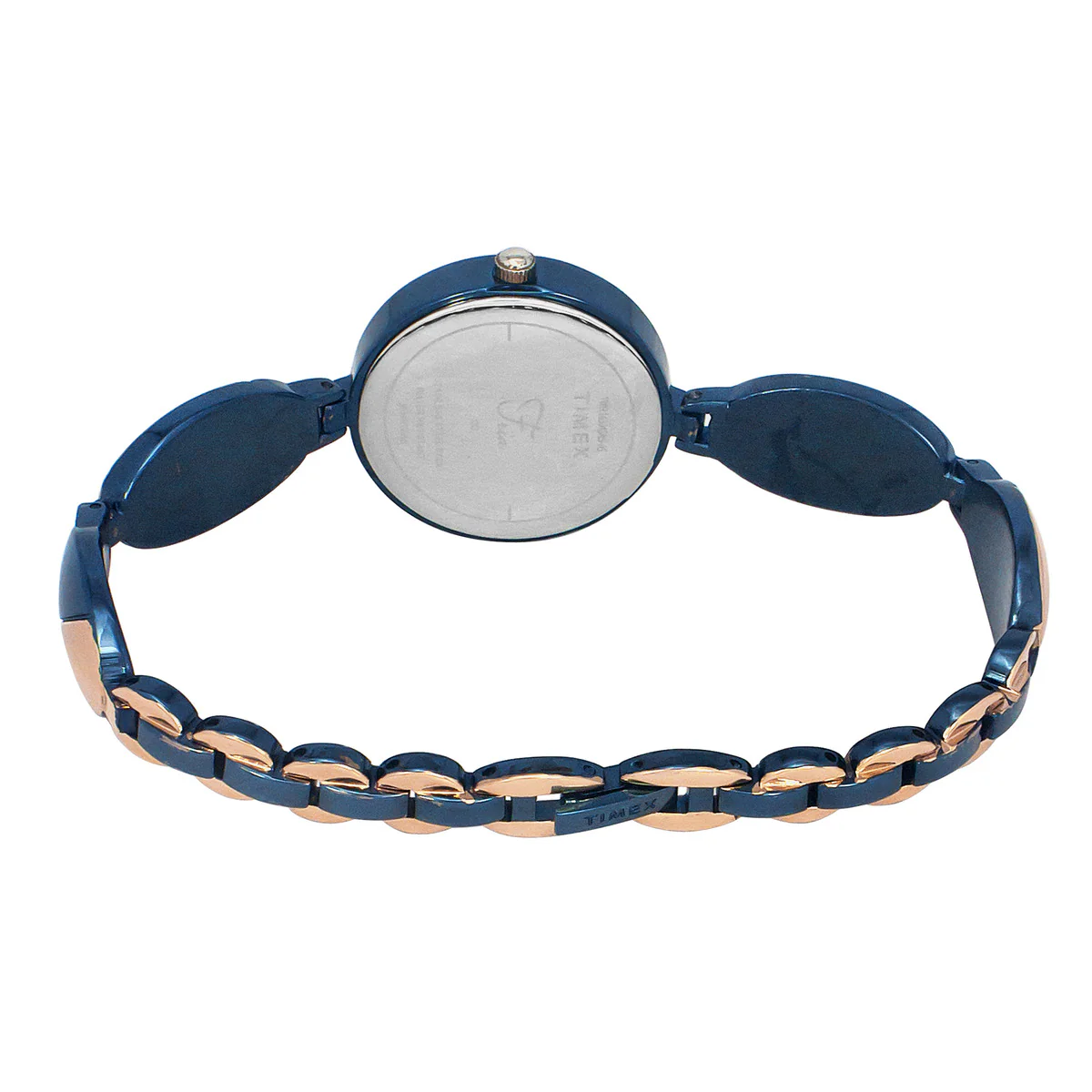 Timex Fria Women Blue Round Analog Watch - TWEL16304 - Image 3