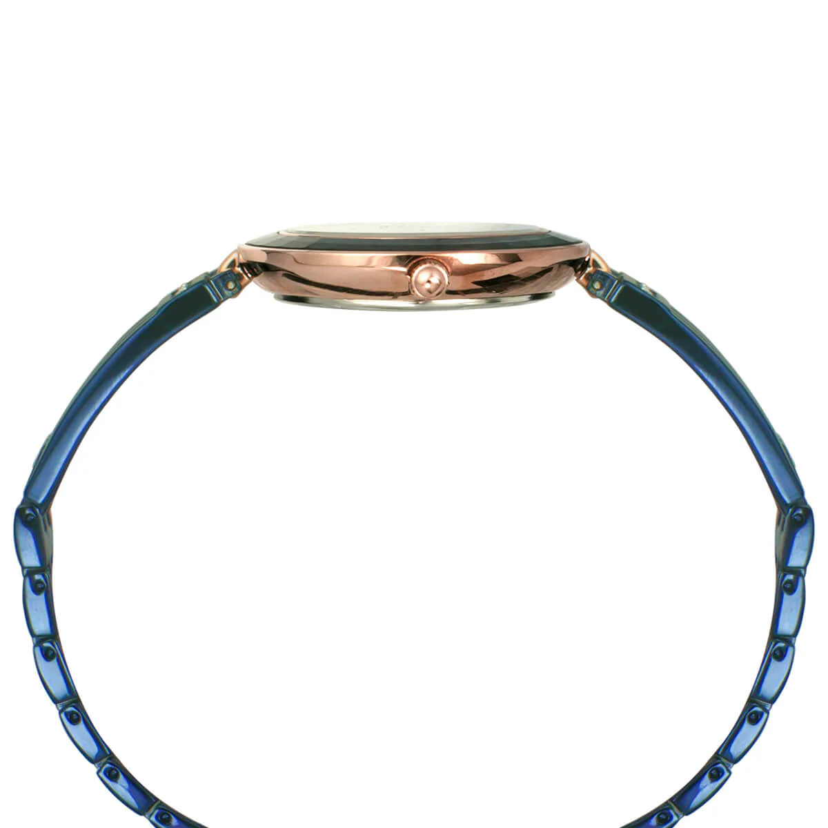 Timex Fria Women Blue Round Analog Watch - TWEL16203 - Image 4
