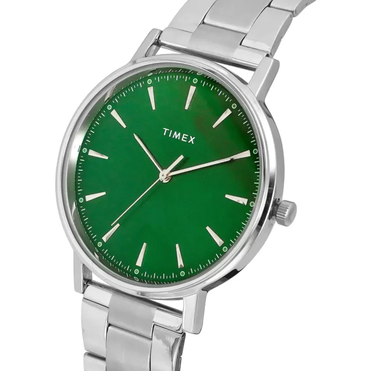 Timex Fashion Men's Green Dial Round Case 3 Hands Function Watch -TWTG80SMU17 - Image 2