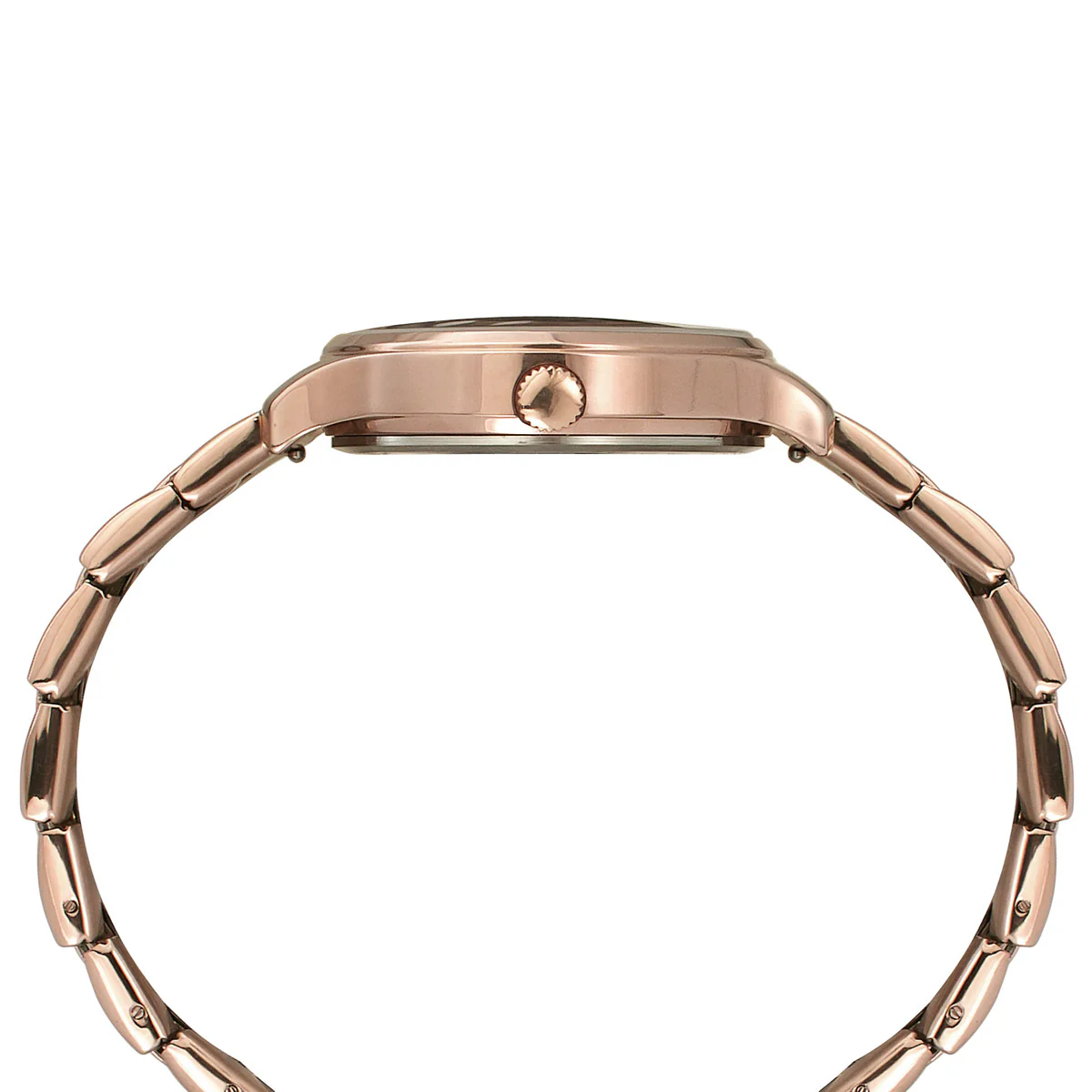 Timex Fashion Women's Rose Gold Dial Round Case Multifunction Function Watch -TWEL14814 - Image 5